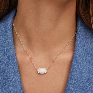 Kendra Scott Gold Opal Necklace